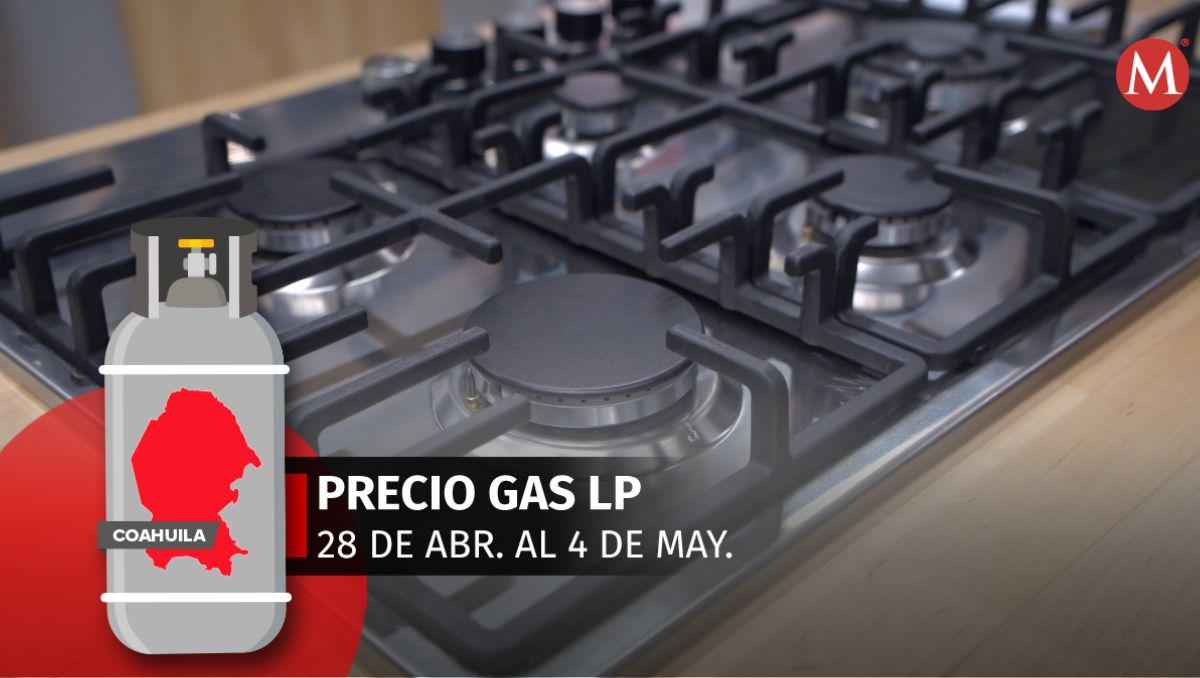 Precios del gas LP en Coahuila. (Especial)