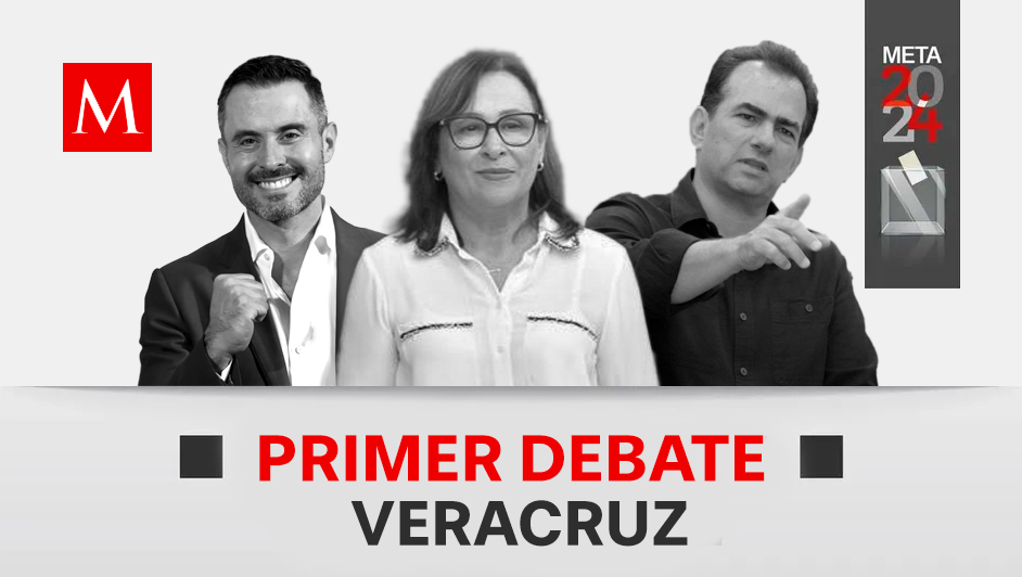 Primer debate por la gubernatura de Veracruz