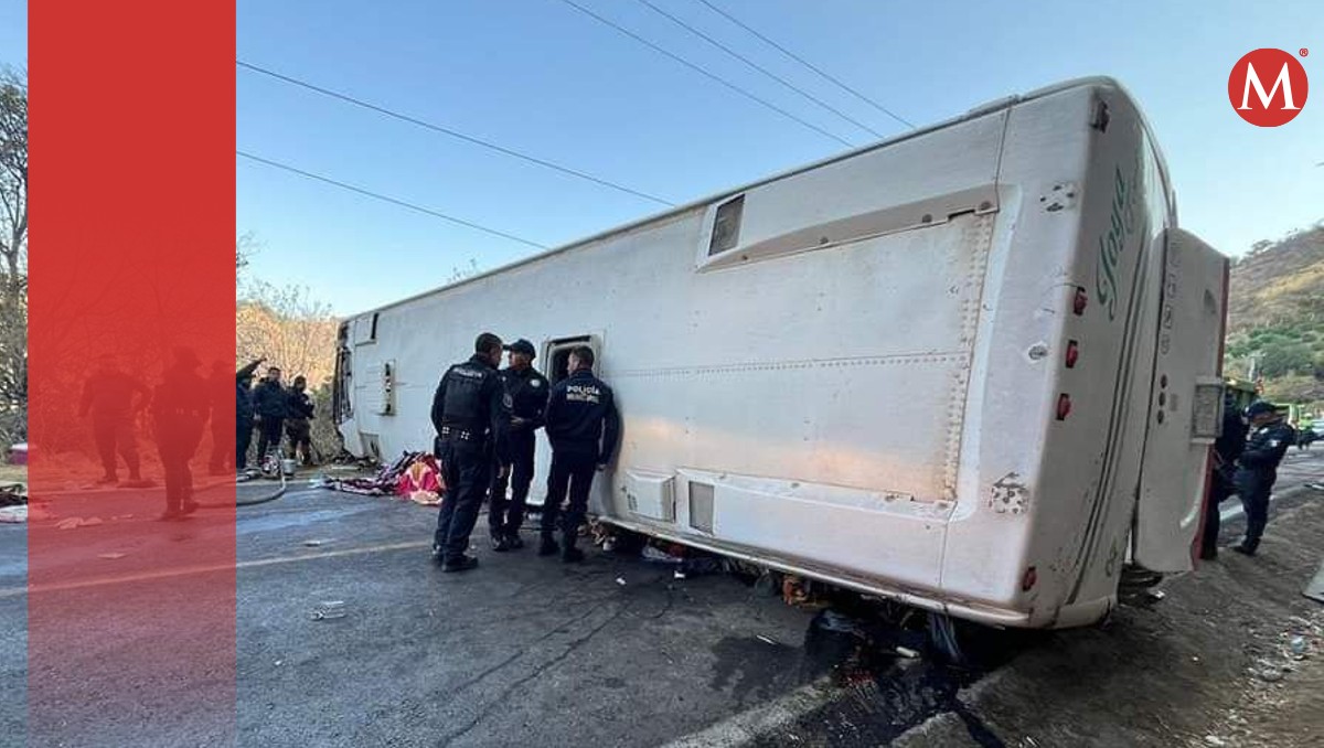 Accidente de peregrinos guanajuatenes