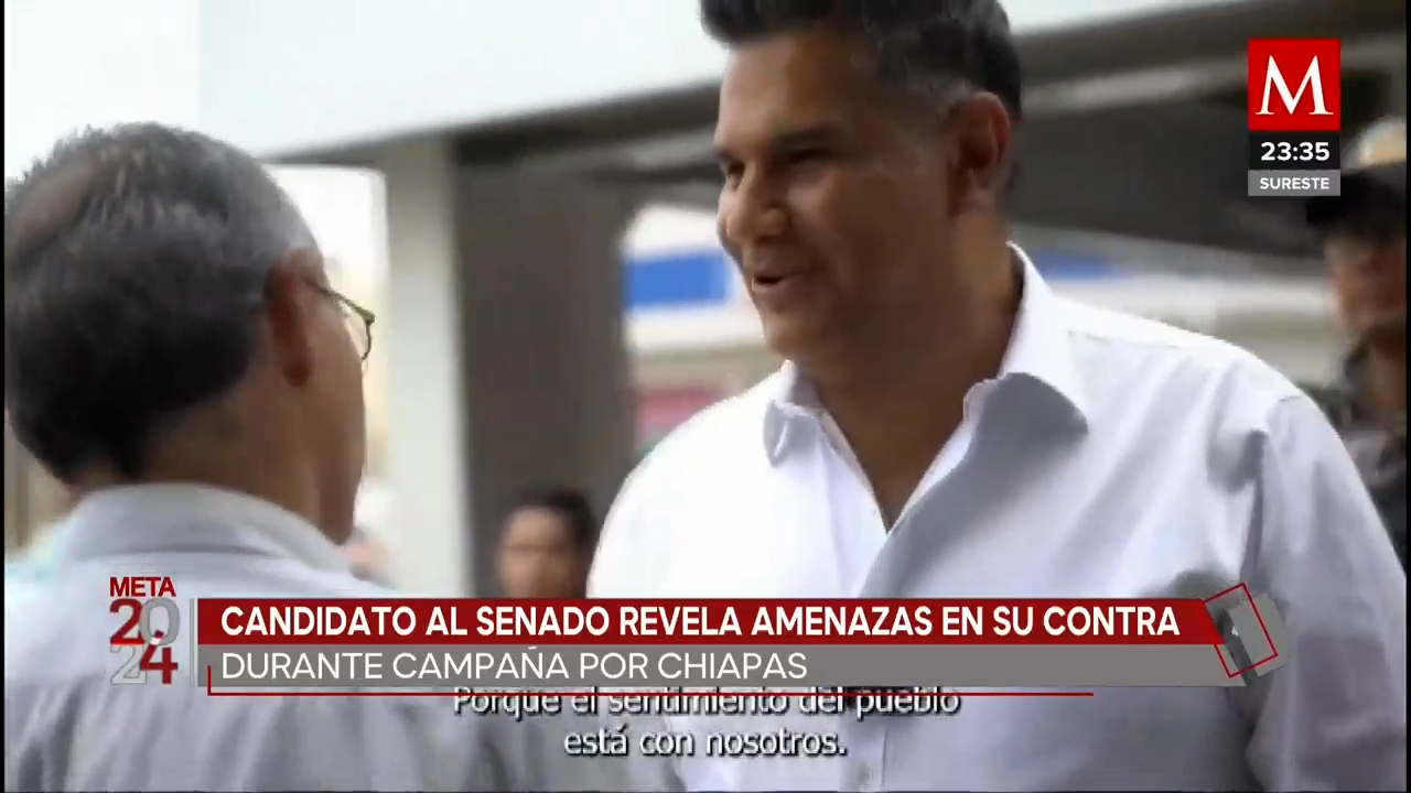 Candidato al Senado de Chiapas denuncia amenazas durante campaña