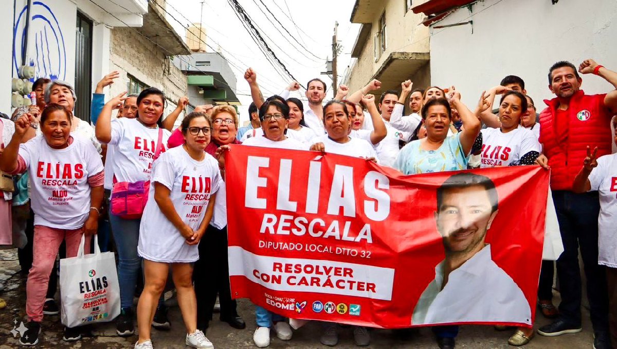 Elías Rescala, candidato a diputado local por el distrito 32 en Naucalpan. Foto: (Especial)
