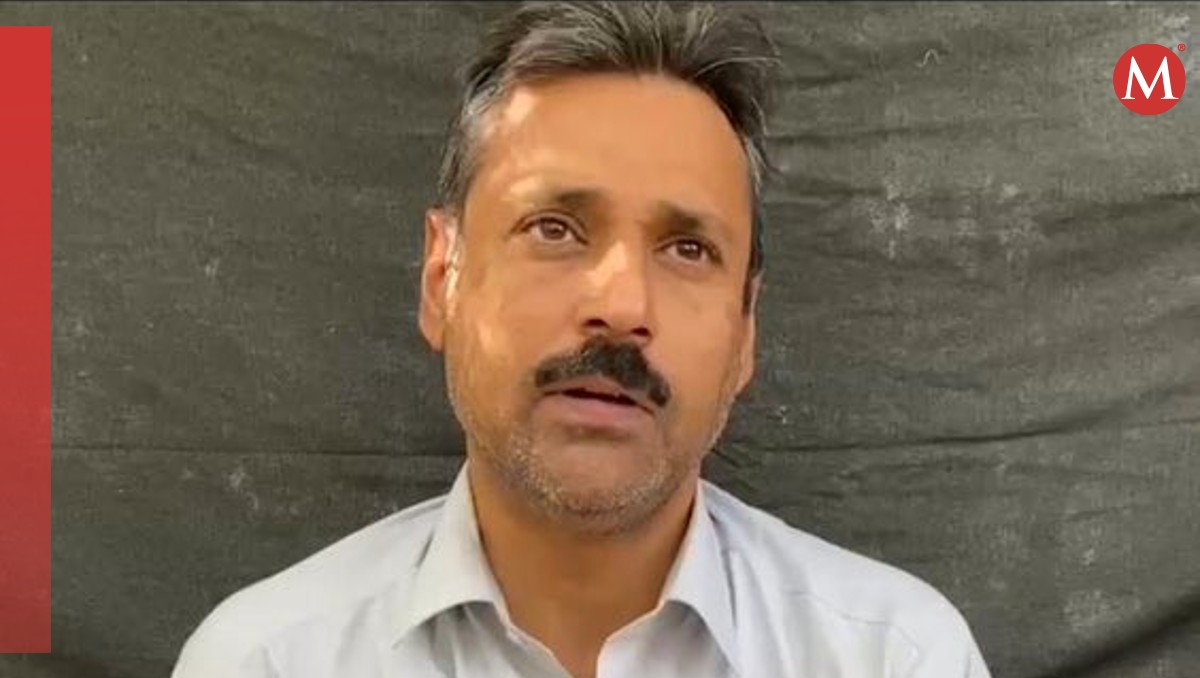 El juez Shakirullah Marwat apareció en un video presuntamente grabado por sus captores. | X