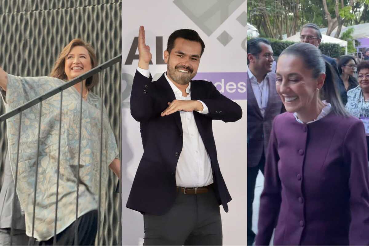 Llegan candidatos a segundo debate presidencial.