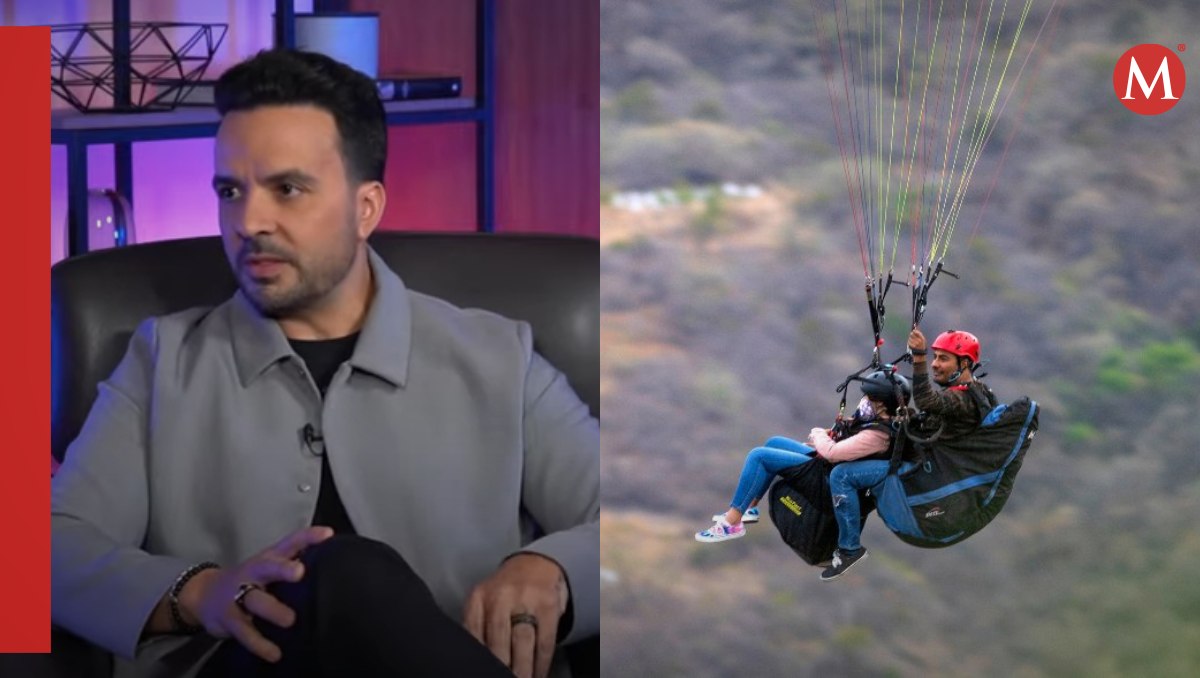 Luis Fonsi y su experiencia con paracaídas