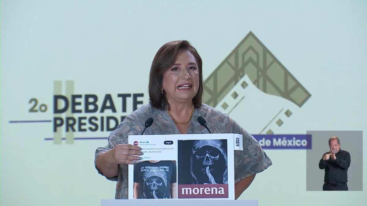 Xóchitl Gálvez acusa a morena de ser un narcogobierno