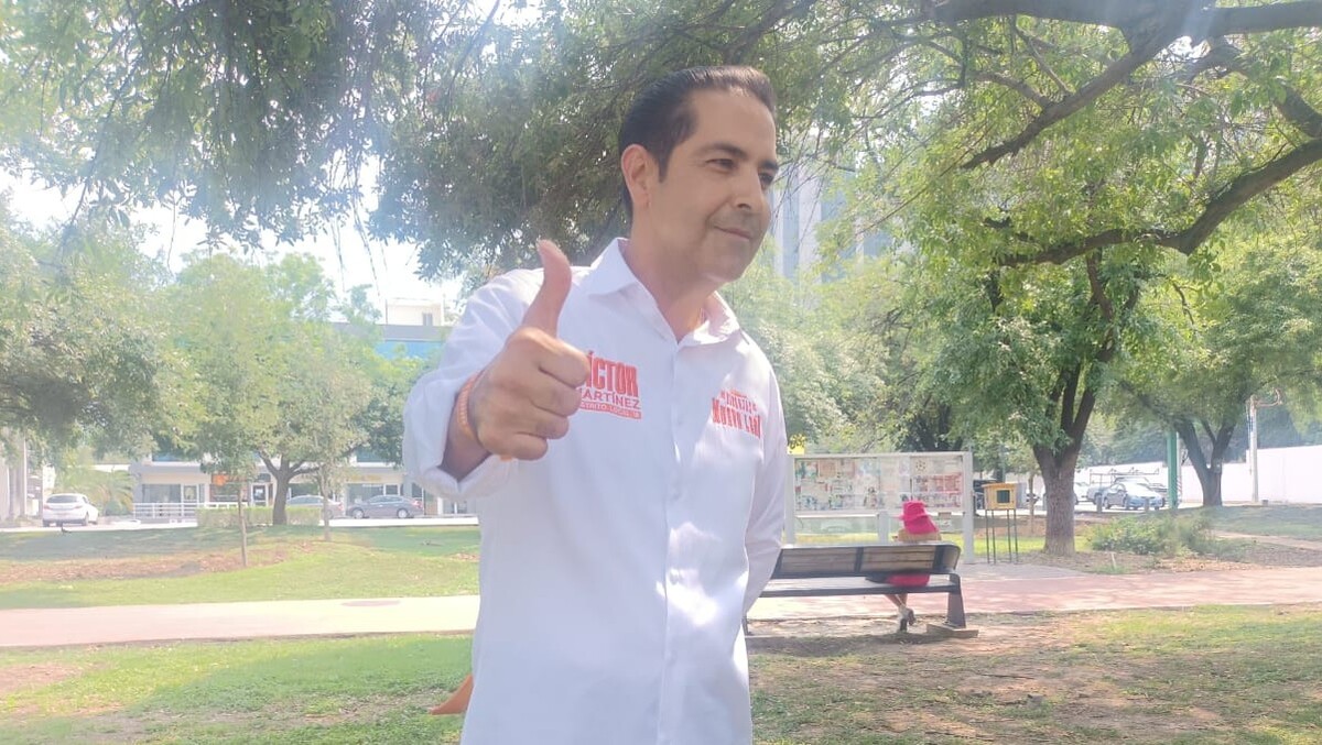 El activista sampetrino, Víctor Martínez. Foto: Especial