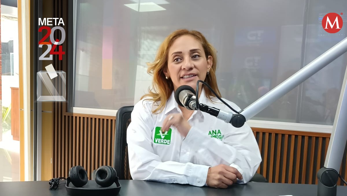 Ana Isabel Noriega candidata a alcaldía de Santa Catarina PVEM | Foto: Telediario Radio