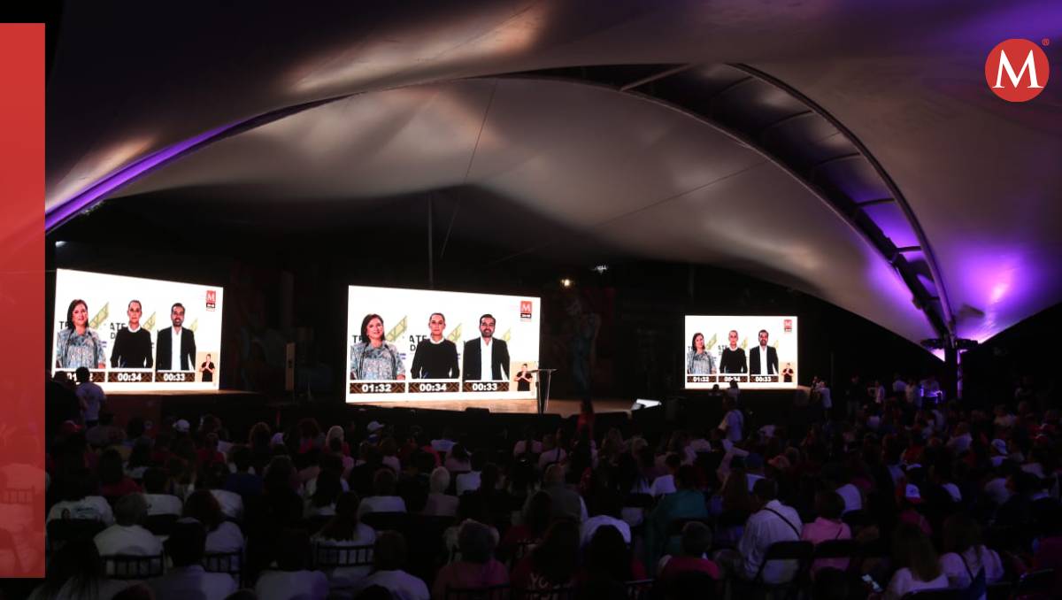Así se vivió el segundo debate (Foto: Araceli López)