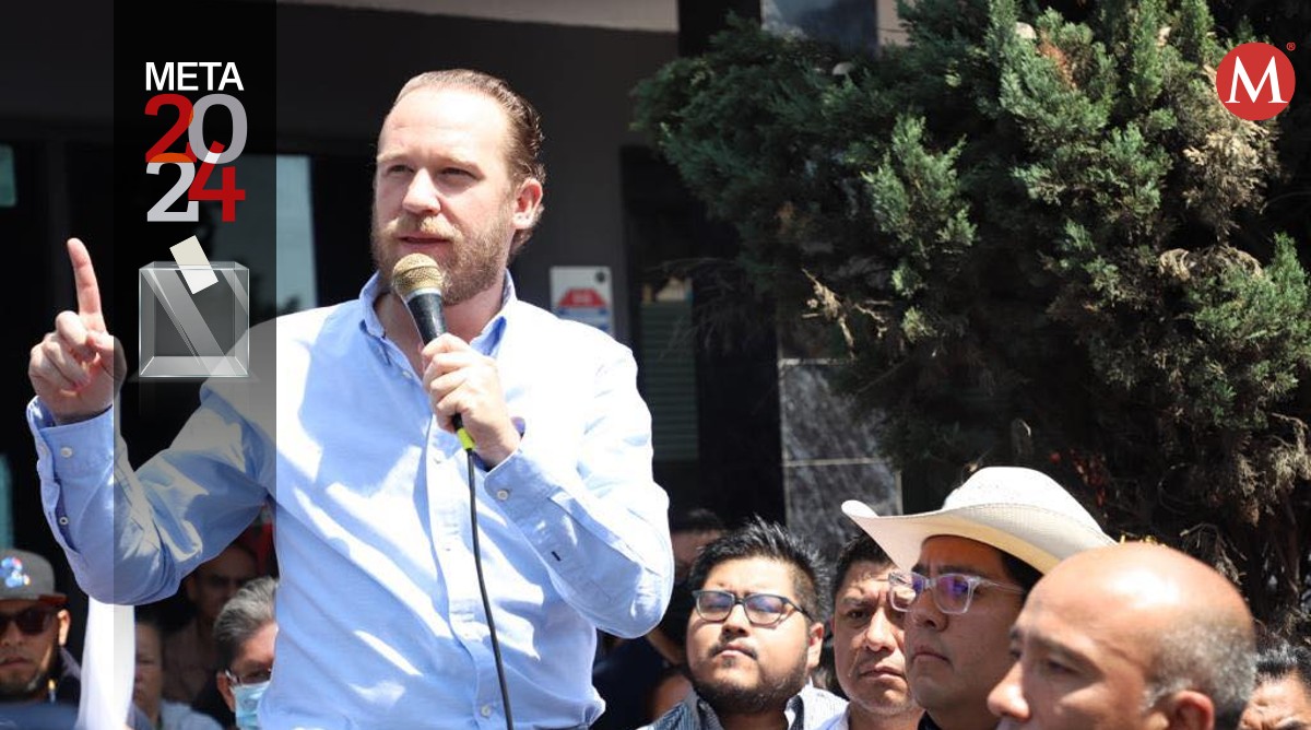 El candidato de la oposición dijo que ya es cinismo el que lo sigan sin esconderse | fb: @Santiago Taboada