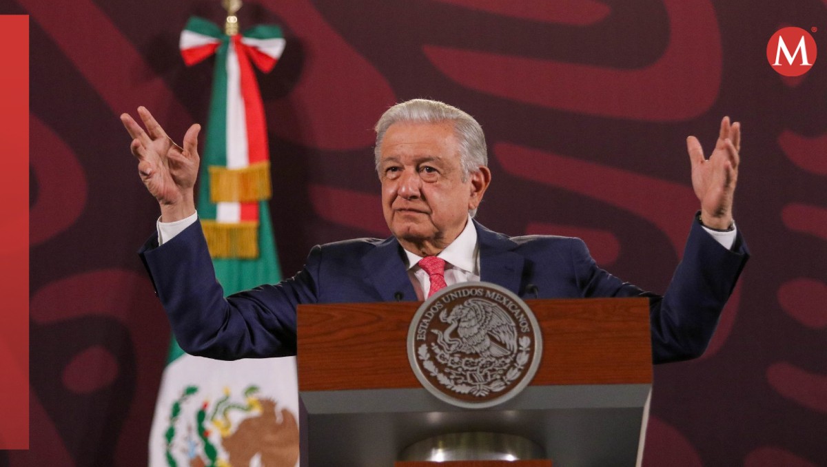 Conferencia mañanera del presidente López Obrador en el Salón de Tesorería. | Cuartoscuro