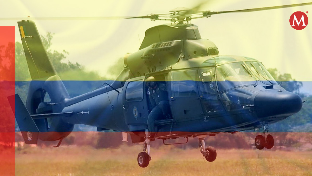Desplome de helicóptero militar en Colombia deja al menos nueve personas muertas. | Diseño: Mauricio Ledesma