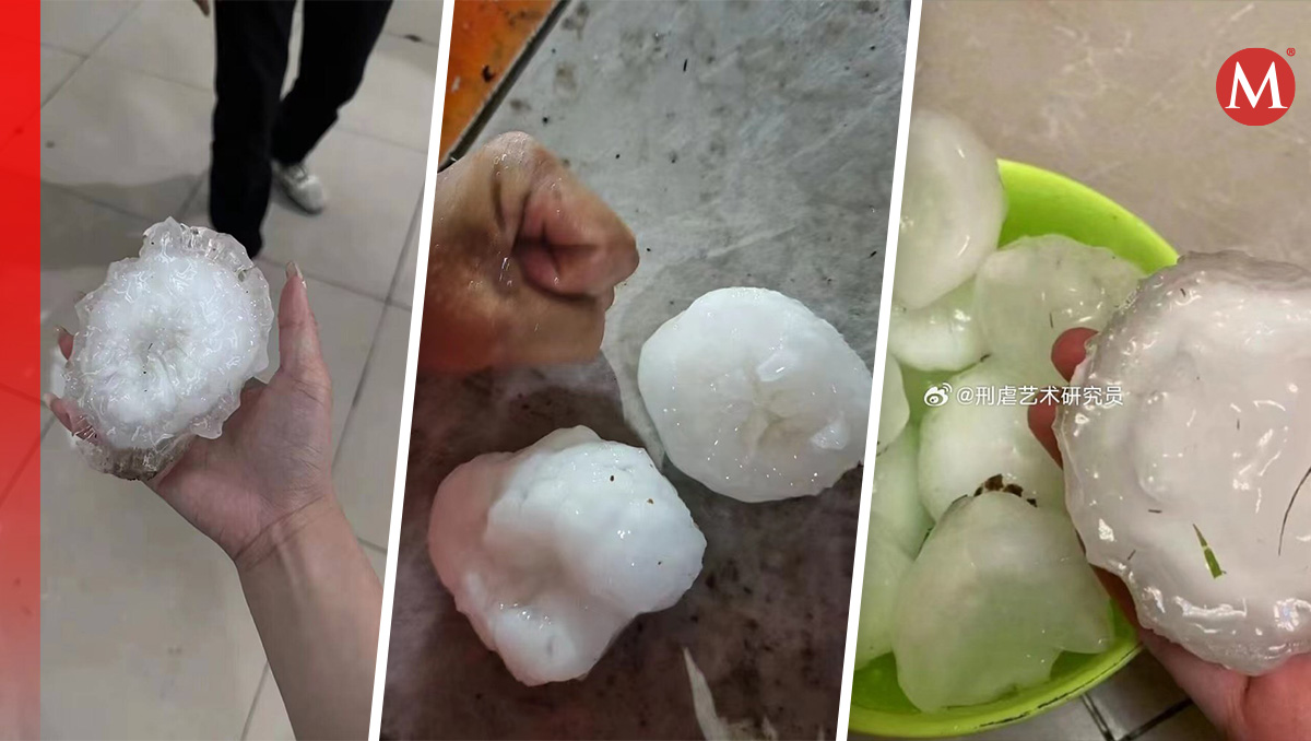 El granizo provocó múltiples daños materiales | Foto: Especial