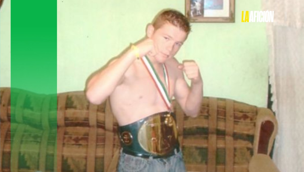 Saúl 'Canelo' Álvarez en sus inicios como boxeador (Especial)