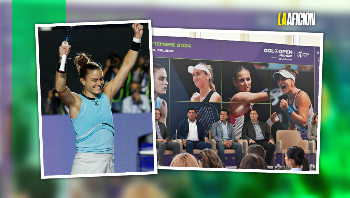 Anuncian nueva edición del WTA 500 en Guadalajara (Cortesía: Diseño Antonio Texta)