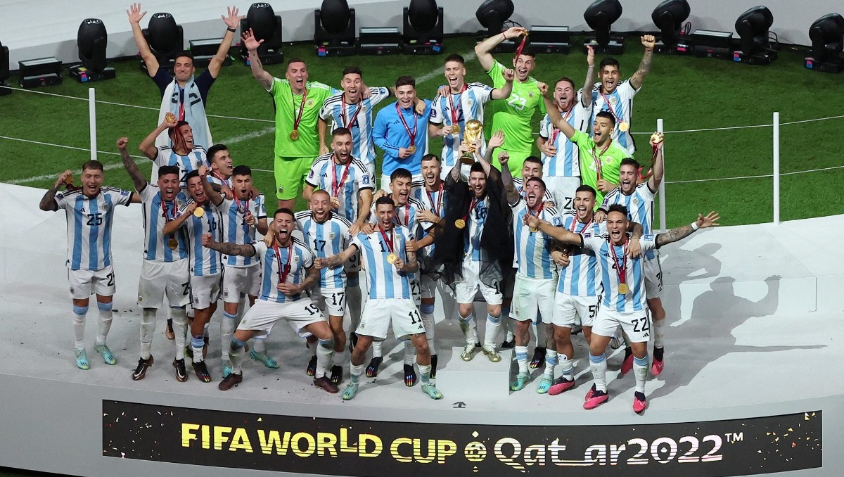 Argentina ganó el Mundial de Qatar 2022 (Reuters)