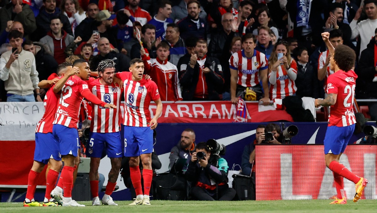 Atlético de Madrid fue sancionado por insultos racistas (AFP)