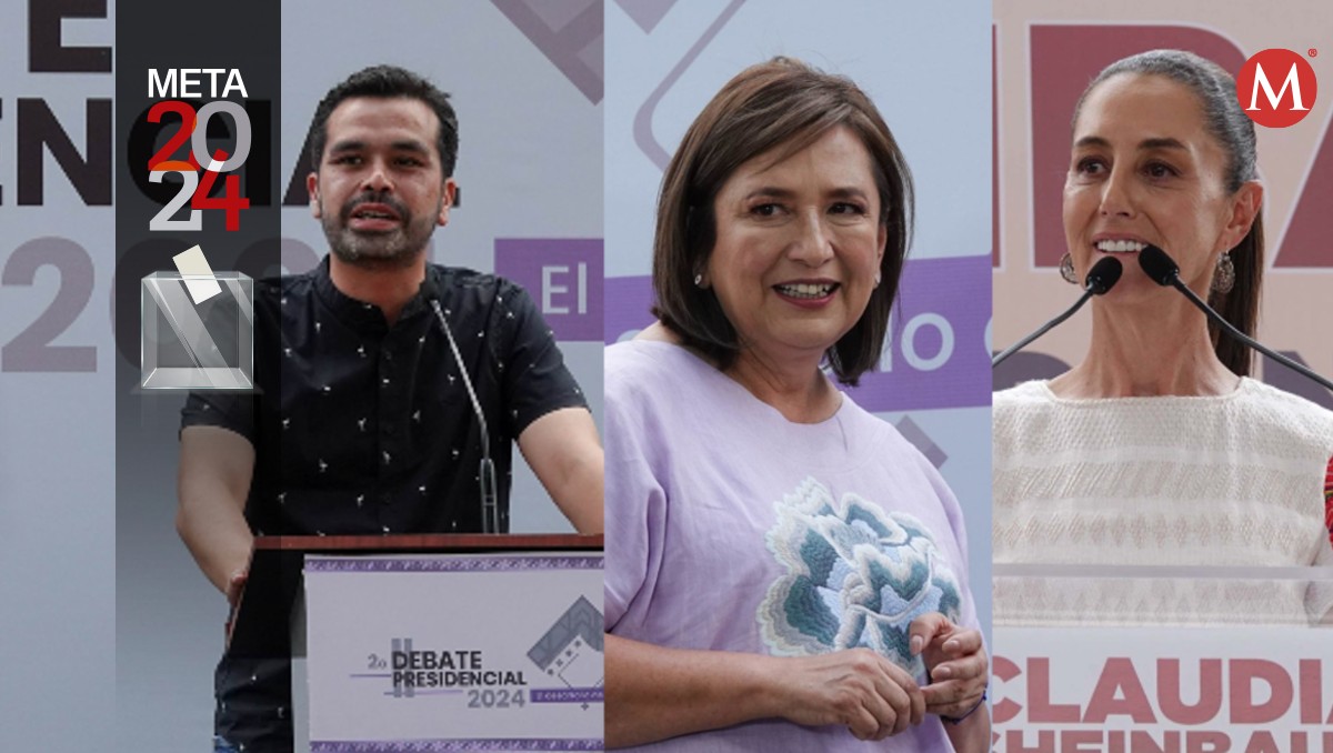 Los candidatos compartieron sus fotos en redes. | Fotos: Cuartoscuro