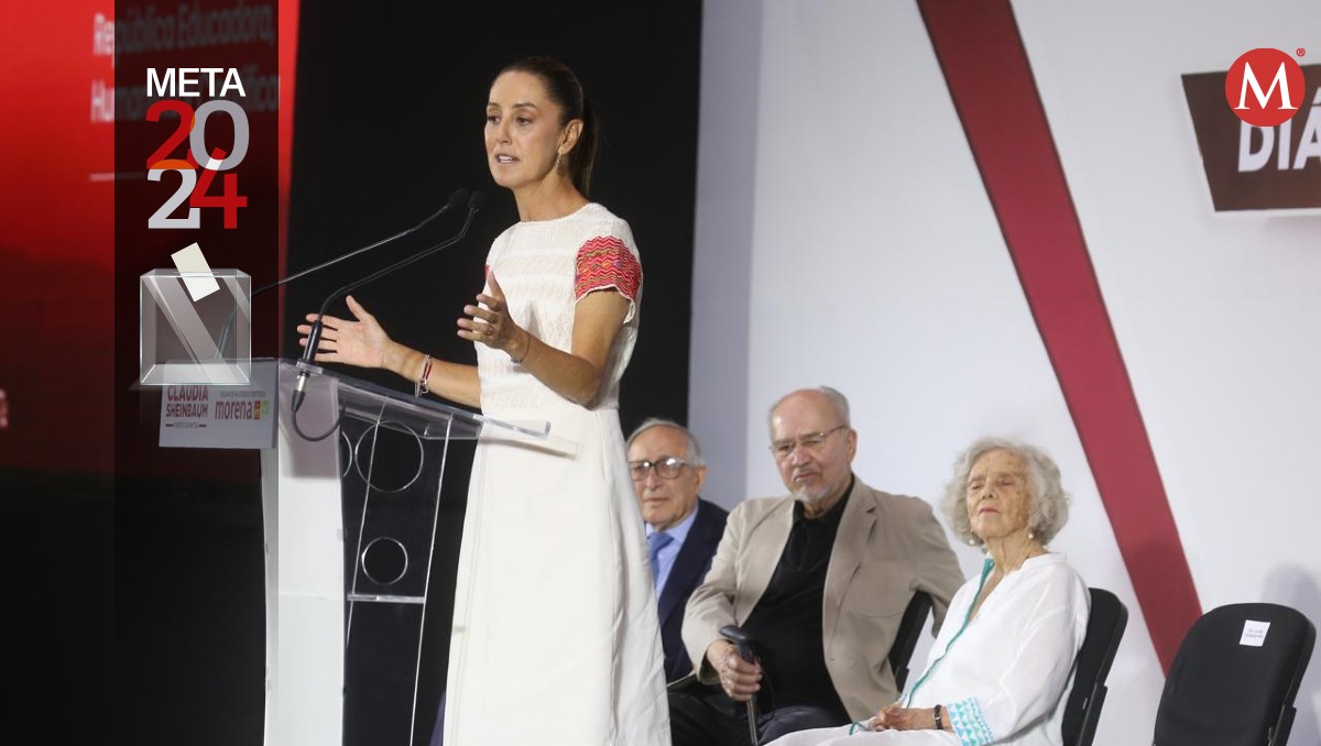 Claudia Sheinbaum durante el diálogo con la ciencia y miembros de la academia. | Jorge Carballo