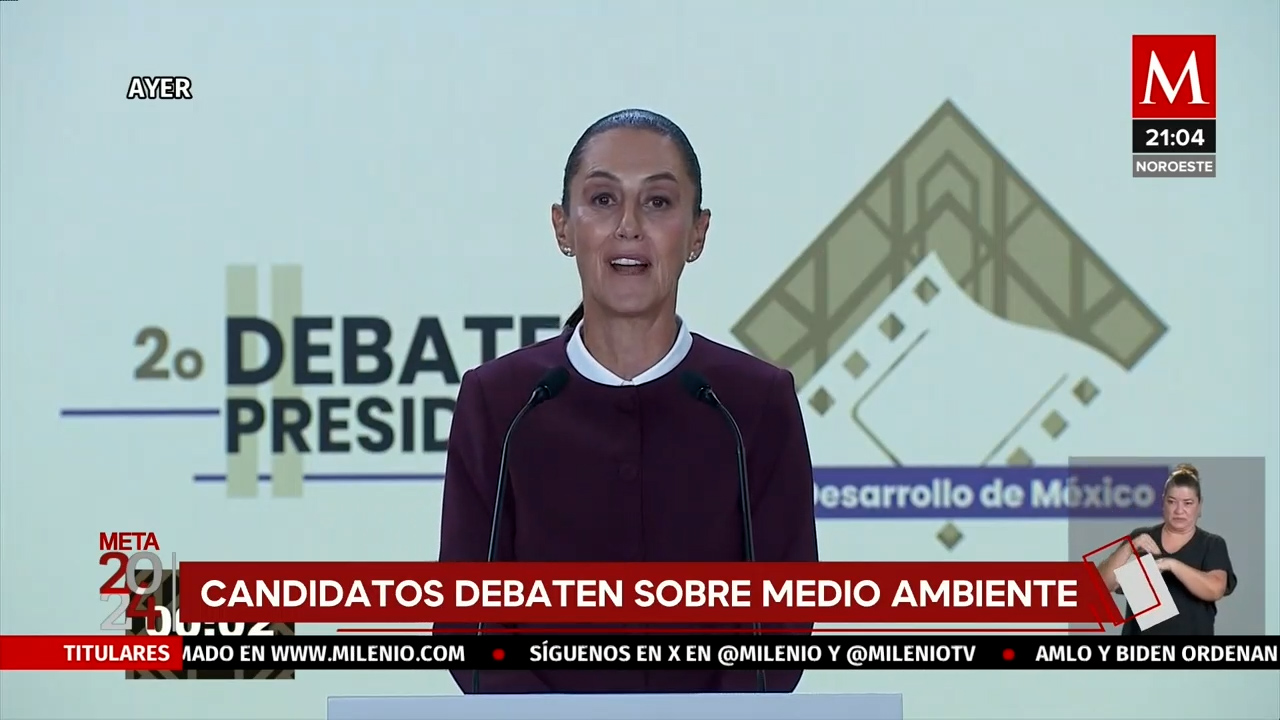 Segundo debate presidencial atrae audiencia récord de más de 16 millones de personas