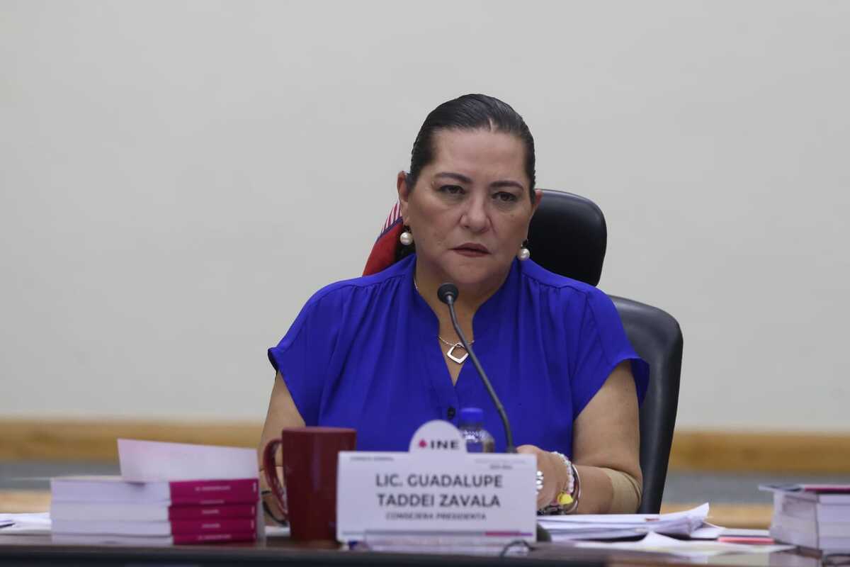 Guadalupe Taddei, consejera presidenta|Ariana Pérez