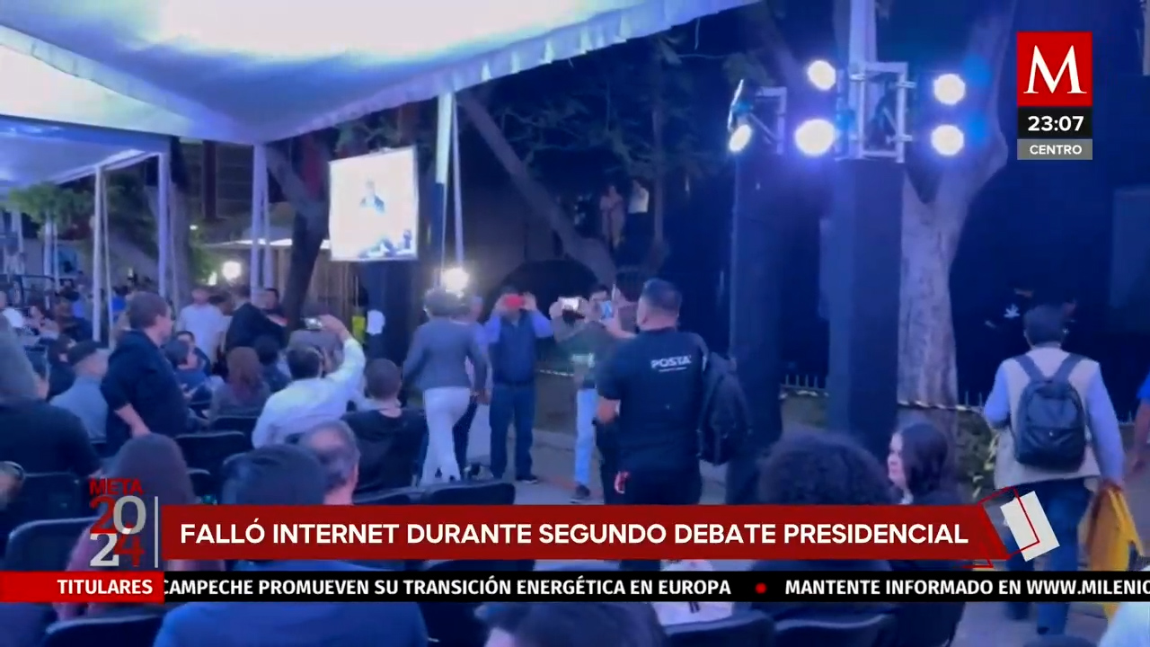 INE investigará fallas de internet durante debate presidencial