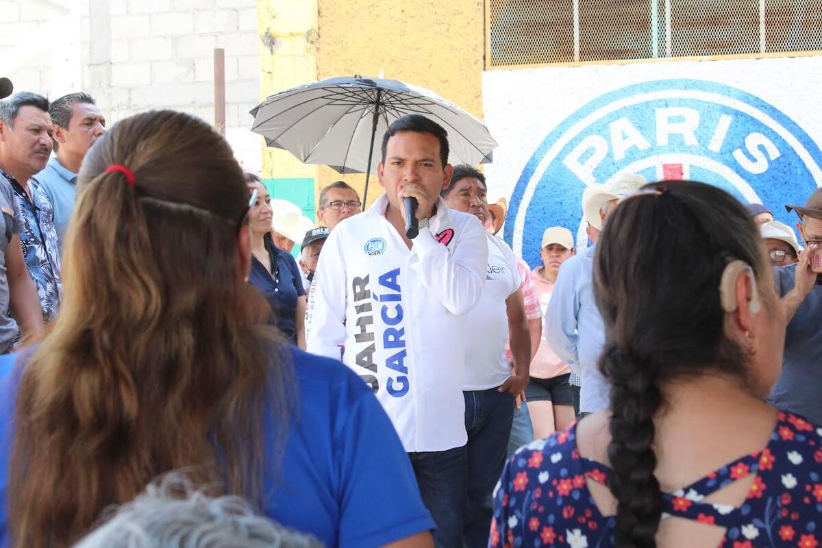 Jahir García Reyes, candidato del PAN a la presidencia de Mineral de la Reforma.