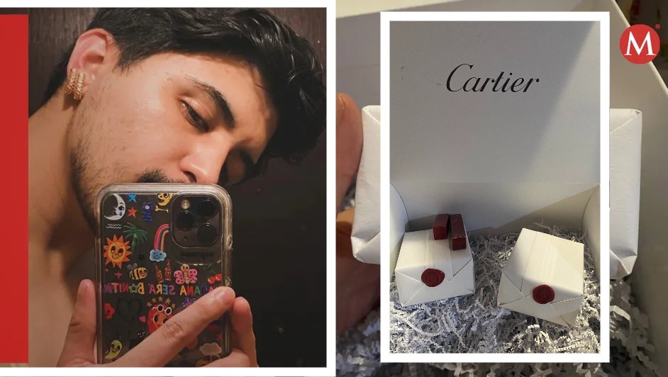 Joven que compró aretes Cartier es criticado. | ESPECIAL