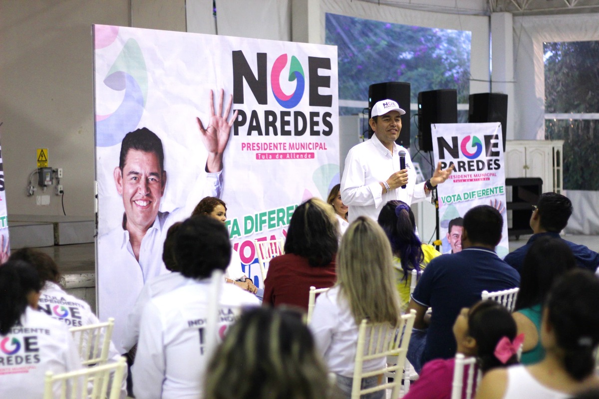 Noe Paredes Meza, candidato independiente por Tula.