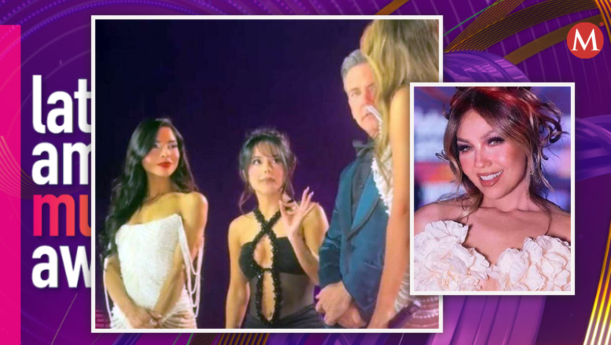 Así fue la pelea entre Thalía y Becky G en los Latin Music Awards.