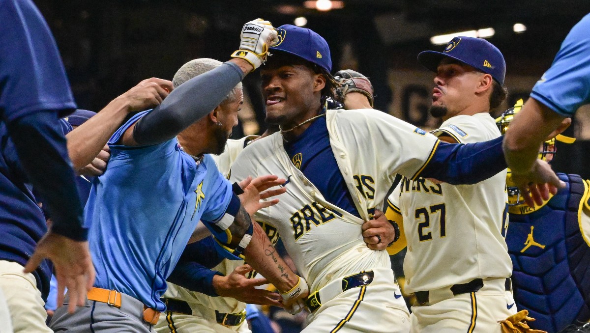 Rays y Brewers protagonizan increíble pelea (Reuters)