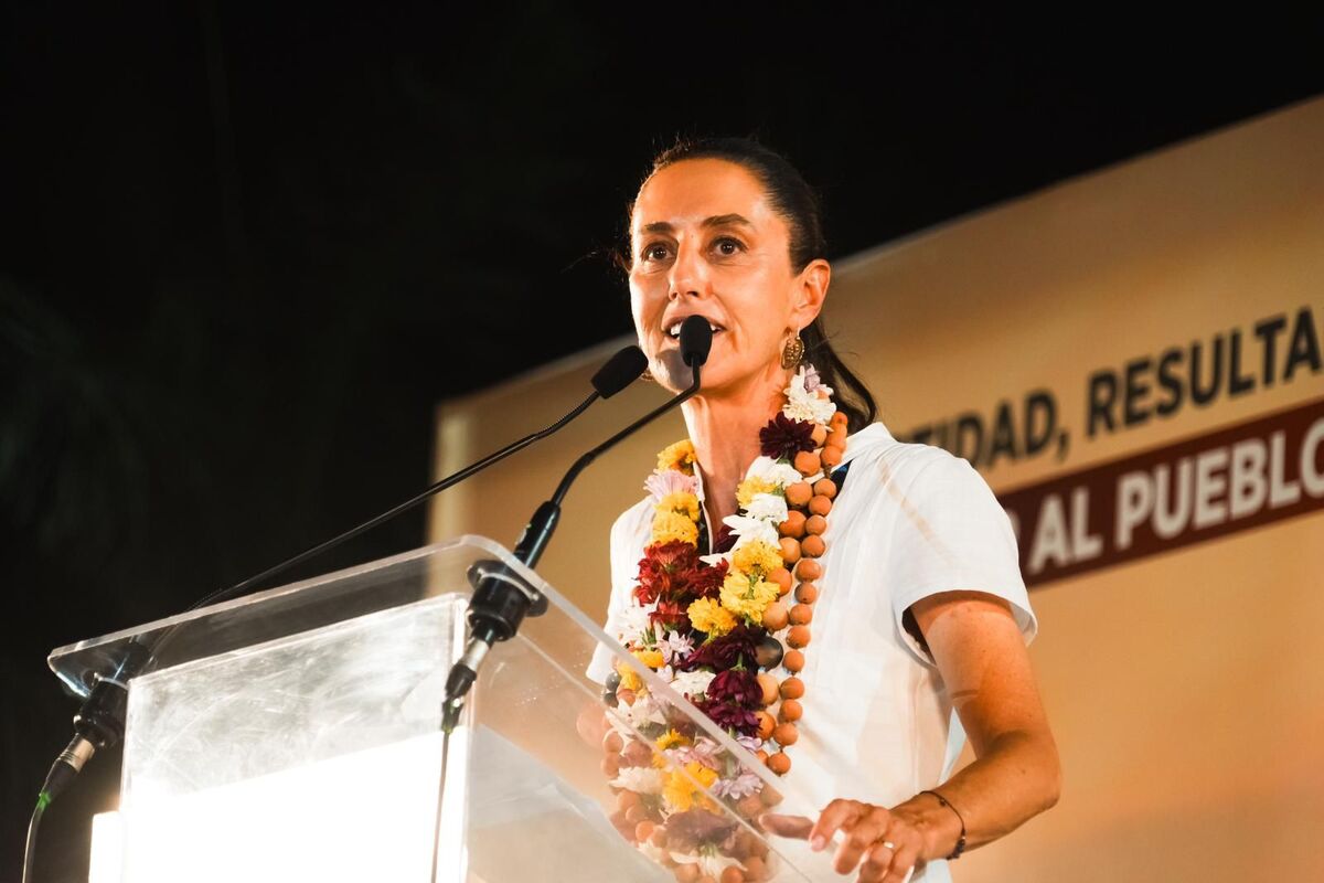 Claudia Sheinbaum, candidata presidencial de Morena. | Especial