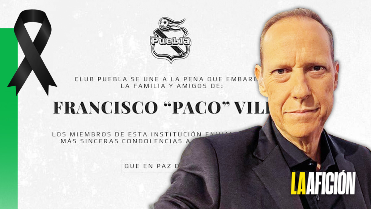 Club Puebla lamenta muerte del comentarista deportivo Paco Villa | Especial | Diseño Milenio