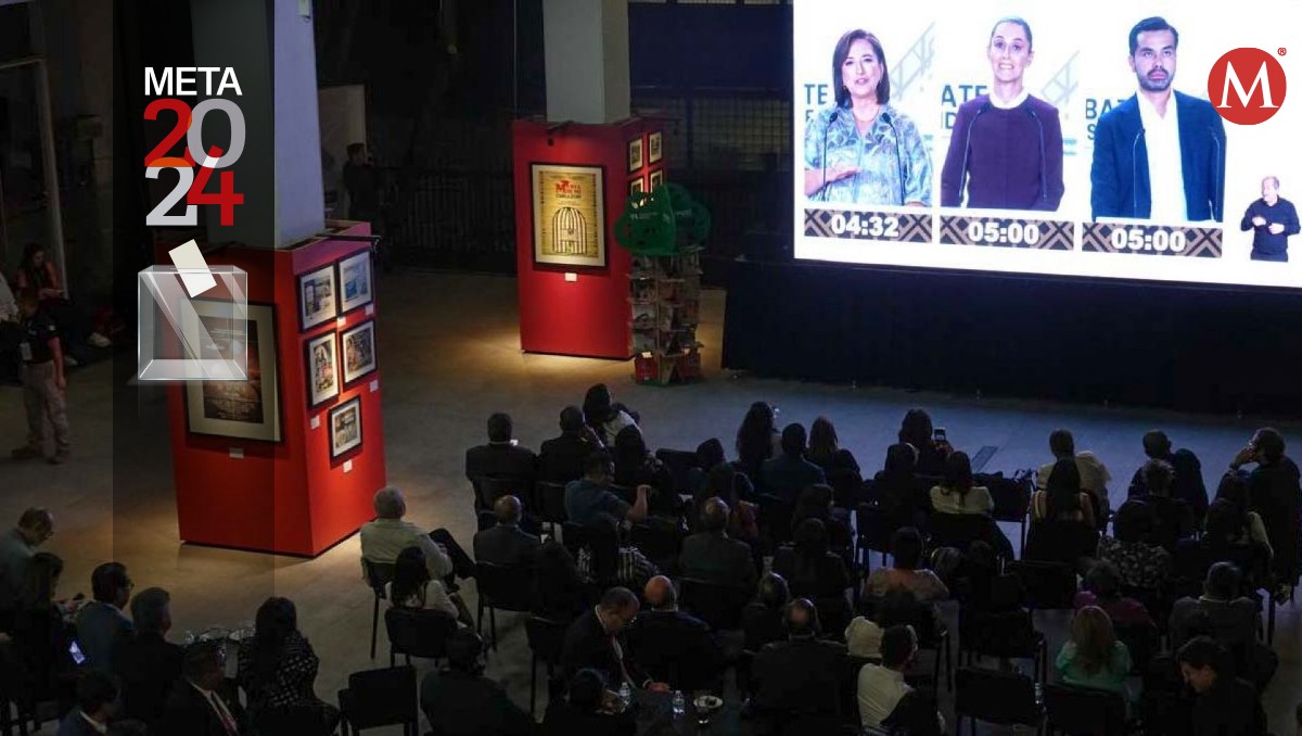 Durante el segundo debate presidencial se presentaron fallas en la transmisión. | Cuartoscuro