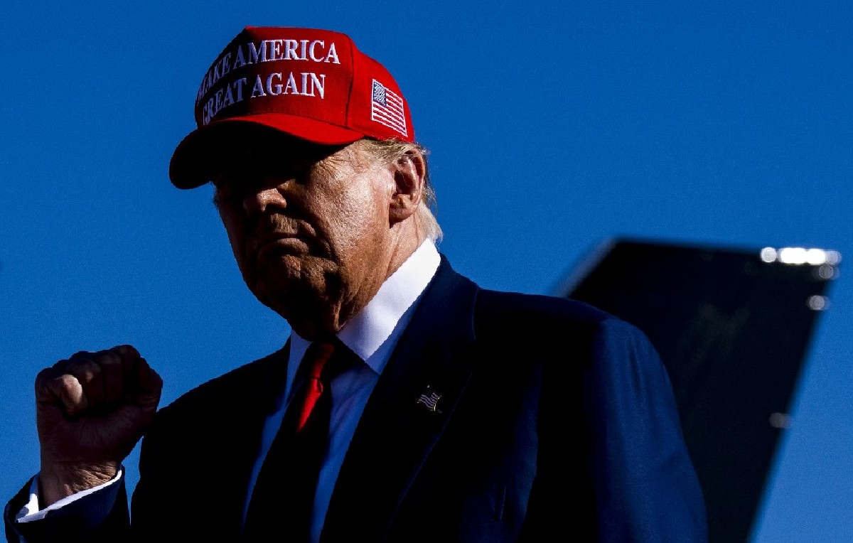 Evento electoral de Donald Trump en Wisconsin (AFP)