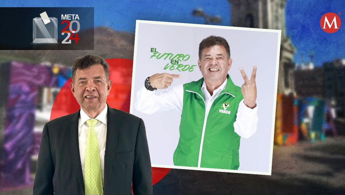 Manelich Mondragón candidato del PVEM.