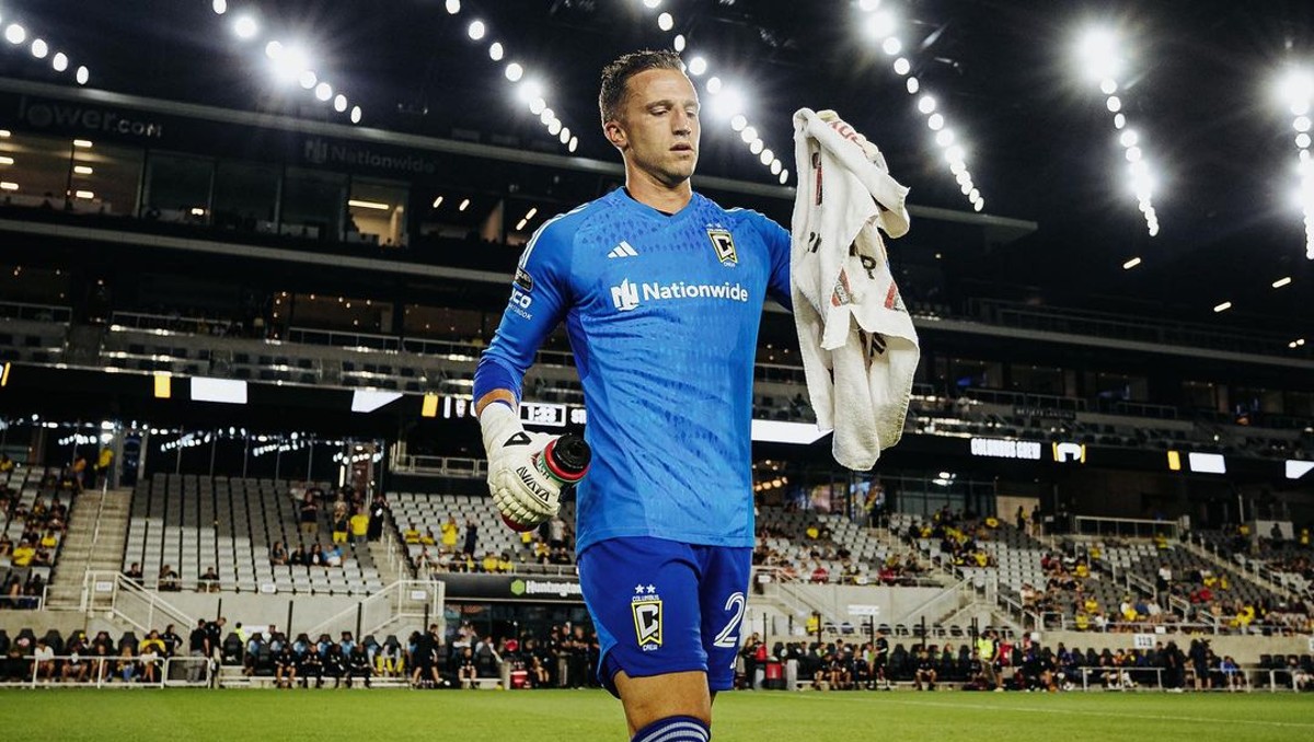 Portero del Columbus Crew se burla de la ciudad de Monterrey (Instagram @evanbush1)