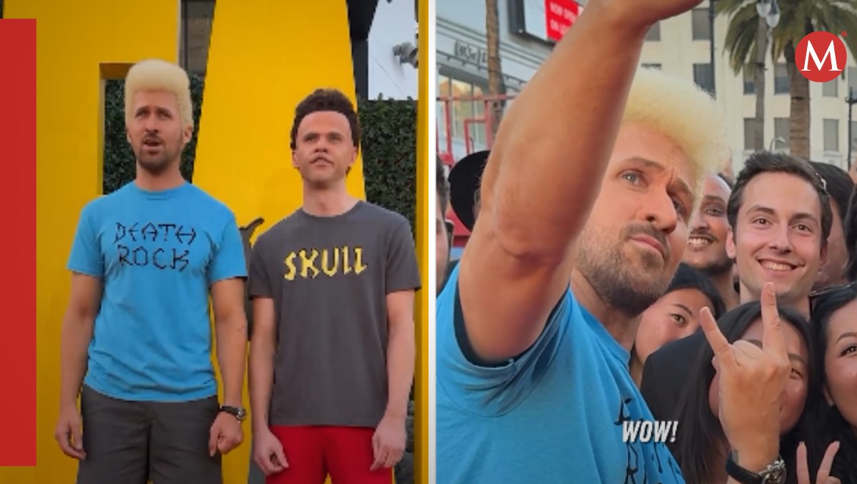 Ryan Gosling como Beavis y Butt-Head