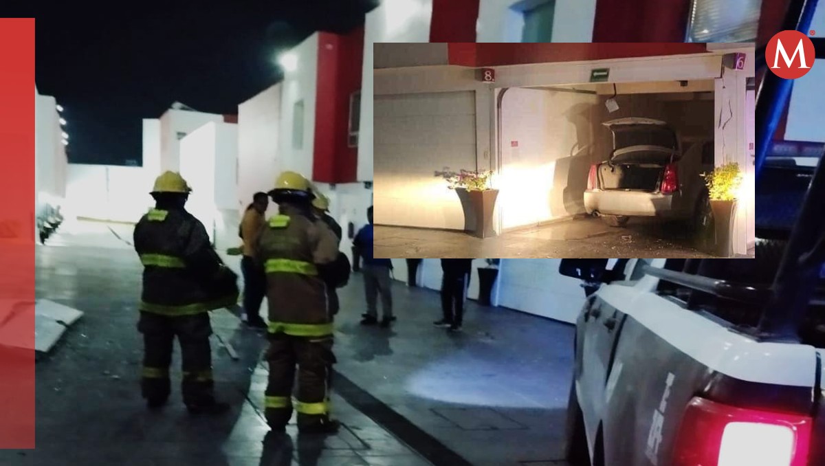 Automóvil registró una explosión.