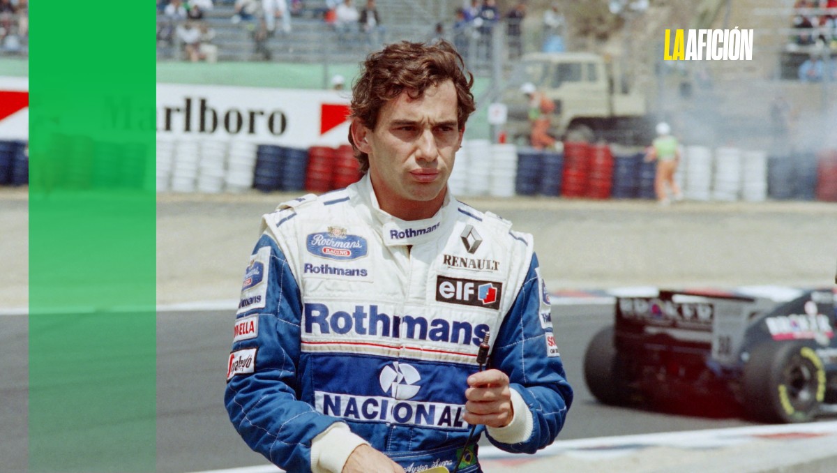 Ayrton Senna y su relación con México durante su paso en la Fórmula 1 (AFP)
