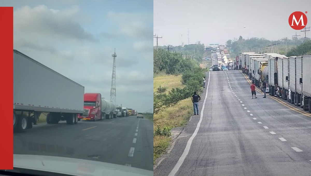 Bloqueo de la carretera Ciudad Victoria-Matamoros