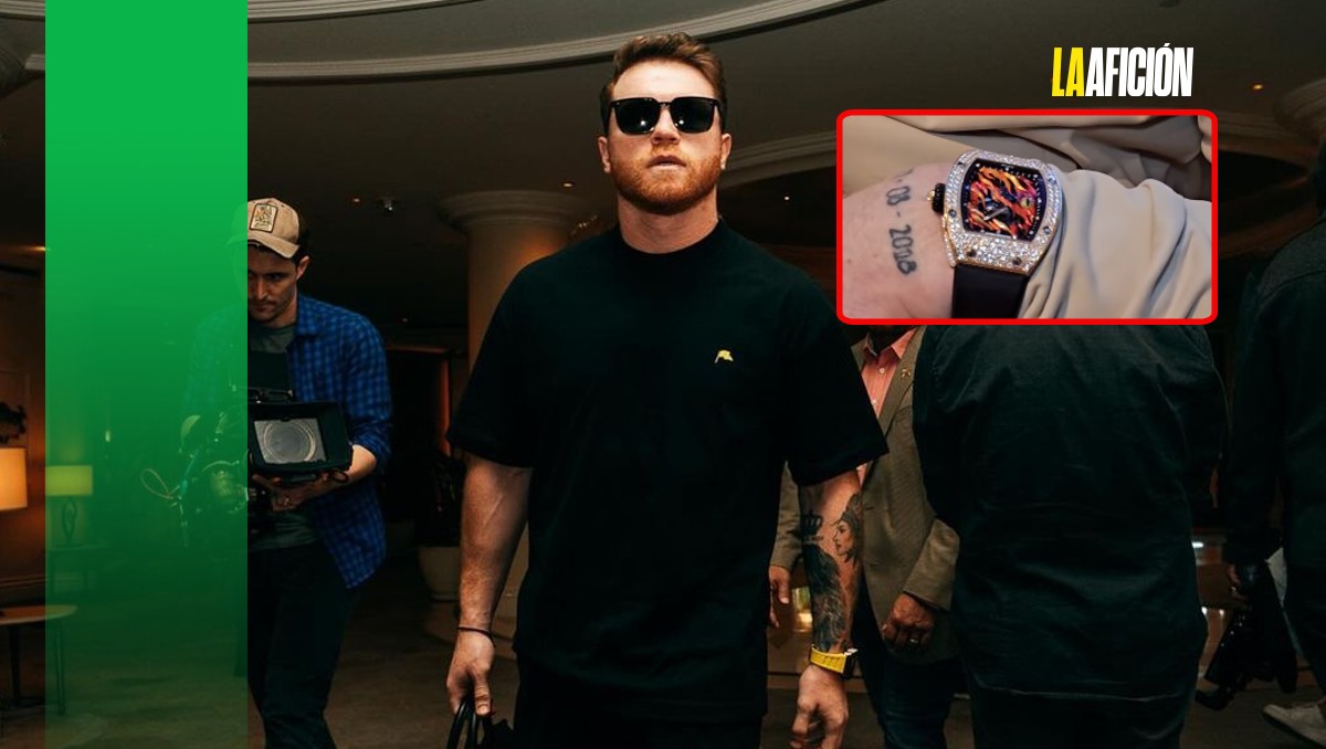 Canelo Álvarez presume impresionante reloj valuado en más de un millón de dólares (Instagram @canelo/captura de pantalla)