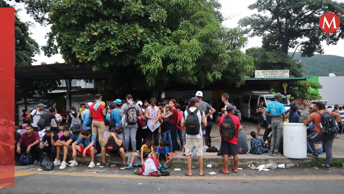 Caravana de migrantes. (Foto: Cuartoscuro)