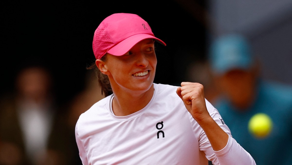Iga Swiatek jugará la final en Madrid por segundo año consecutivo (Reuters)