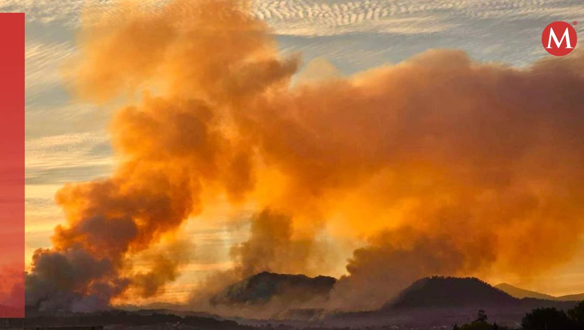 Incendios afectan el Parque Nacional de Uruapan (Especial)
