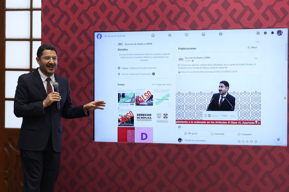 LANZA GOBIERNO CAPITALINO ESPACIO “DERECHO DE RÉPLICA CIUDAD DE MÉXICO” PARA INFORMAR A LA CIUDADANÍA Y DESMENTIR NOTICIAS FALSAS