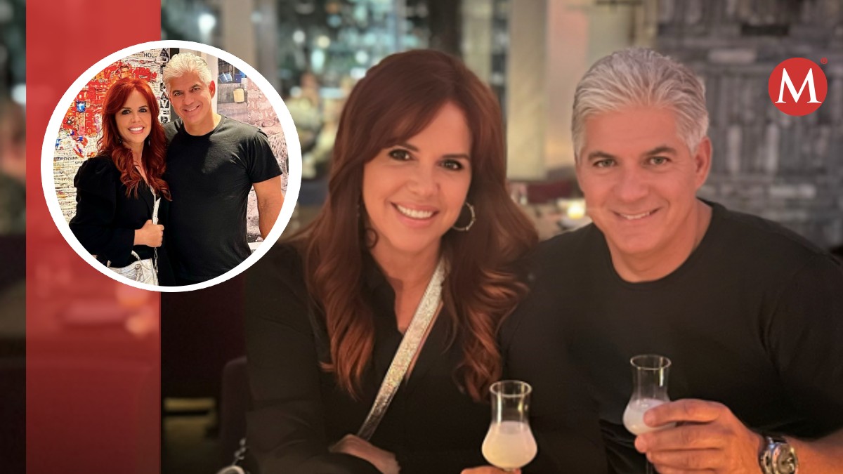 María Arrarás y su novio. | ESPECIAL