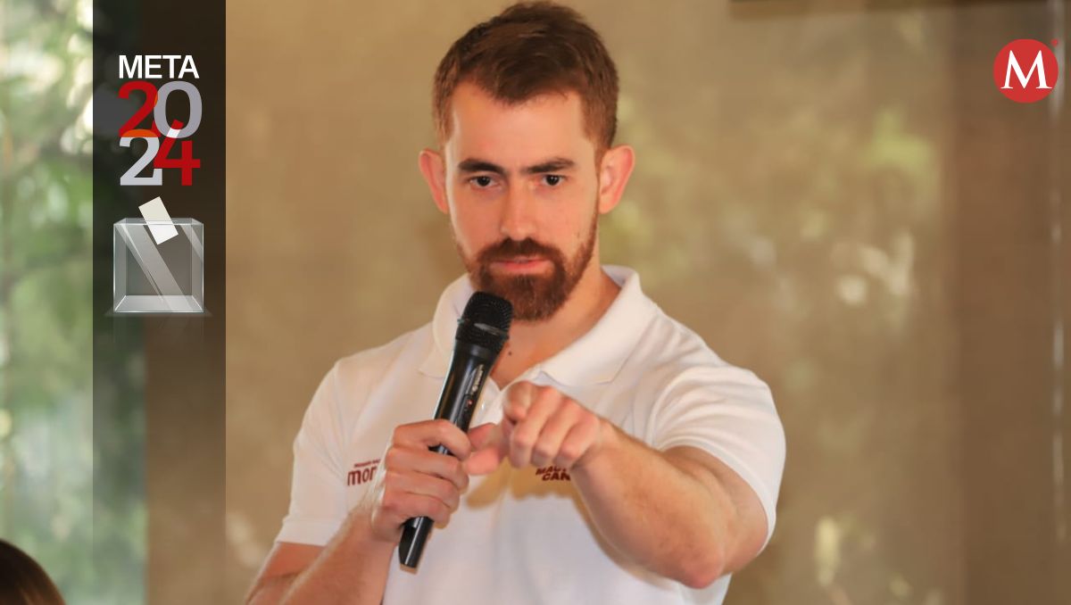 Mauricio Cantú, candidato de Morena a la alcaldía de Monterrey | Leonel Rocha