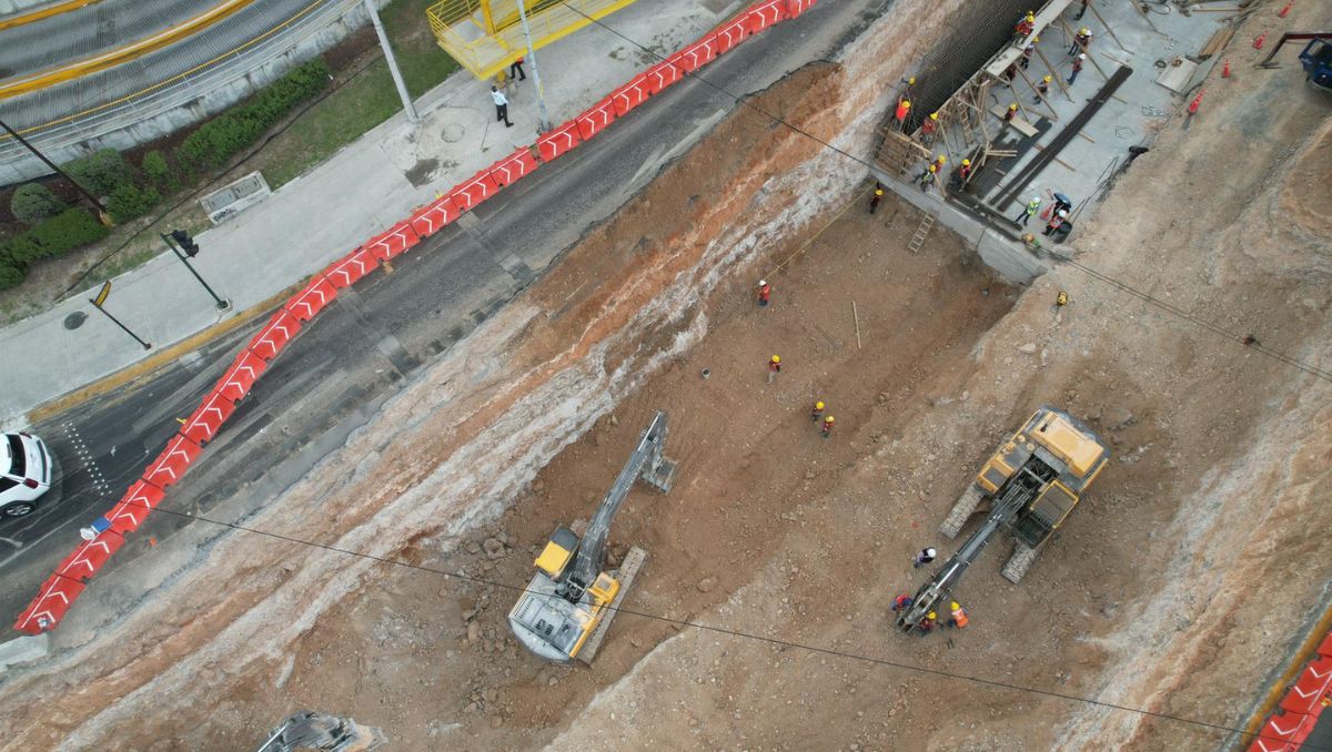 Las obras en el sector Puerta de Hierro llevan 40% de avance, según la autoridad. Omar Benavides