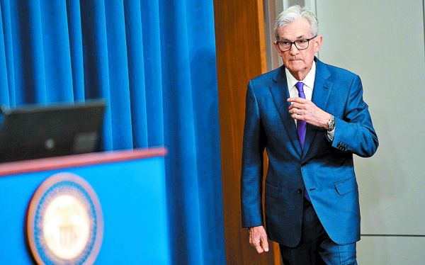 El presidente de la Reserva Federal en conferencia después de la decisión del FOMC. SUSAN WALSH/AP