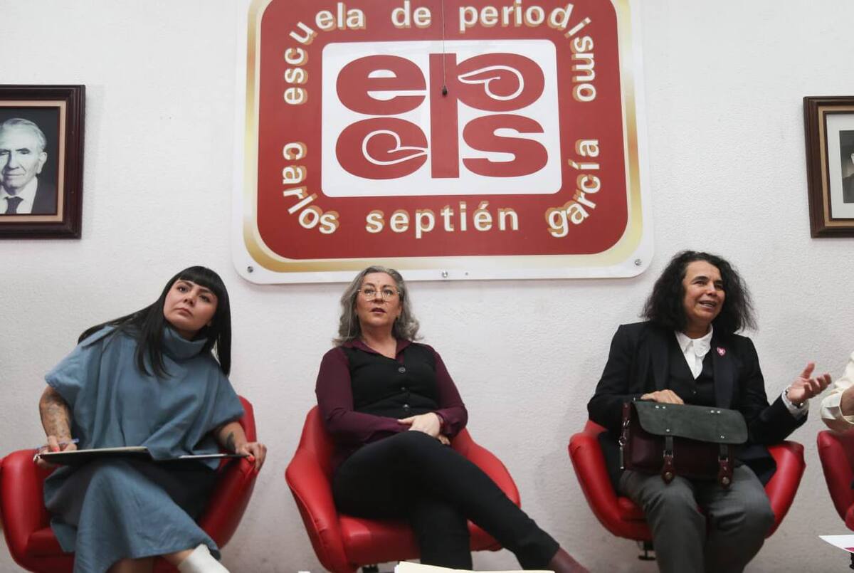 Ruth Alejandra López, Consuelo Sáizar y Ana Francis Mor. (Foto: Juan Carlos Bautista)